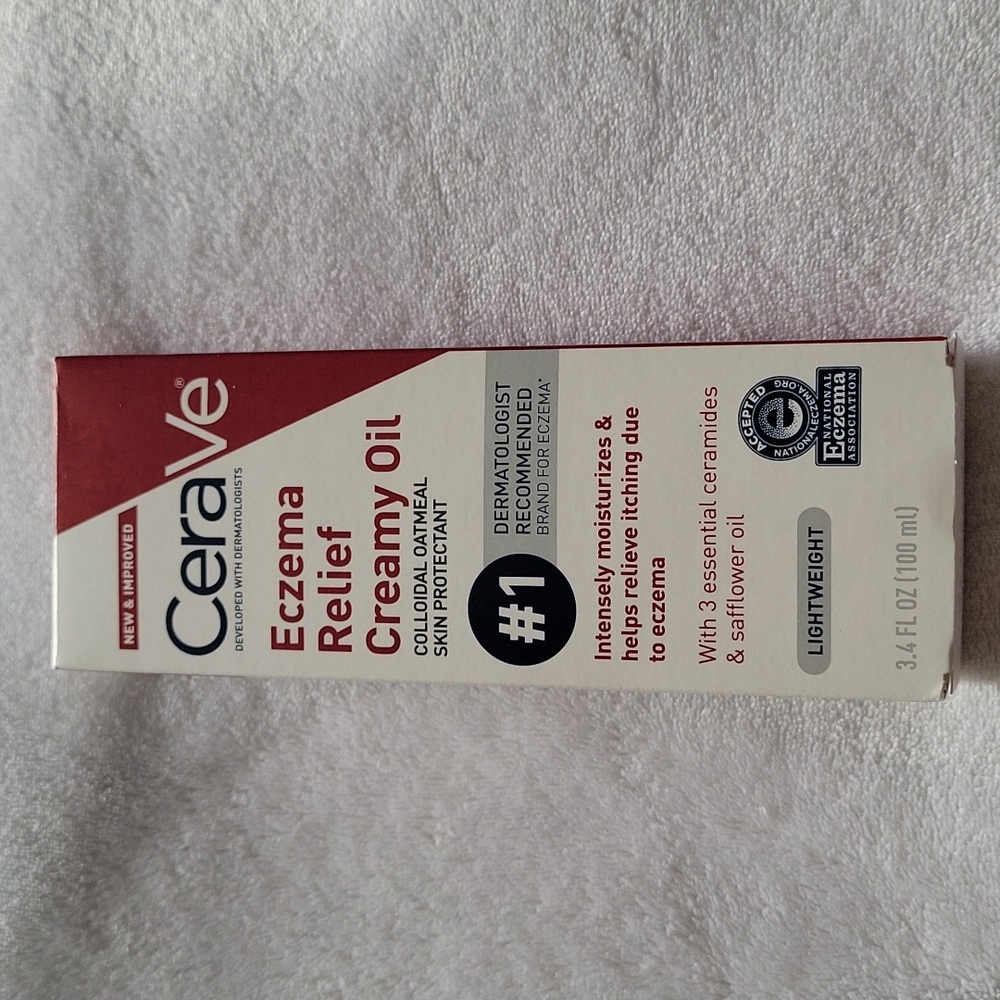 CeraVe Eczema Relief Creamy Oil